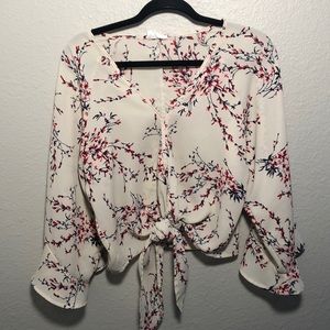 Long Sleeve Floral Shirt